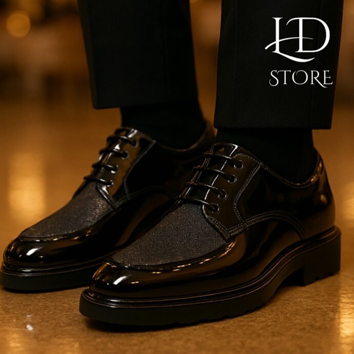 ⁦Chaussure 👞 Classique Brillant ✨... Style Italien 🇮🇹⁩ - الصورة ⁦2⁩