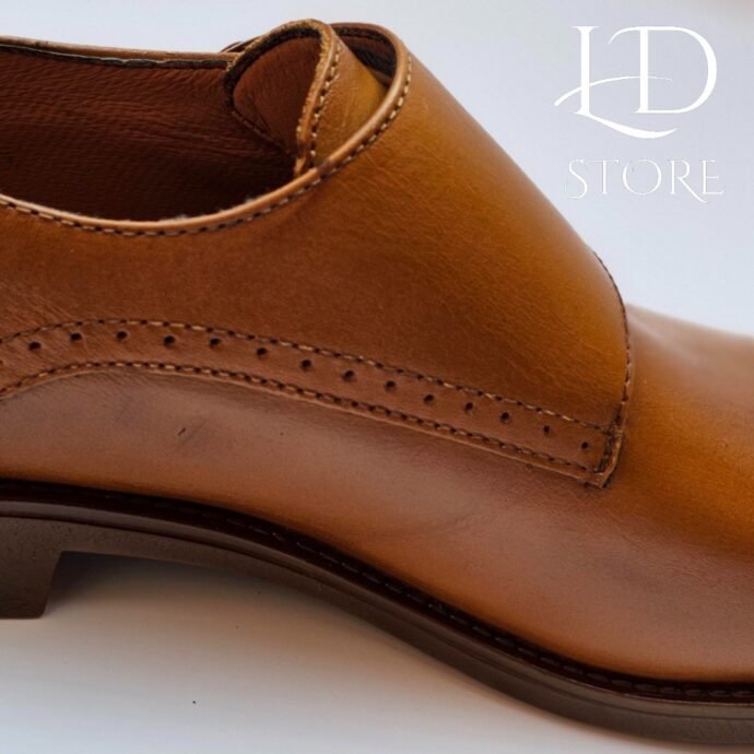 ⁦حذاء كلاسيكي 👞 من الجلد الطبيعي بتصميم ايطالي 🇮🇹⁩ - الصورة ⁦6⁩