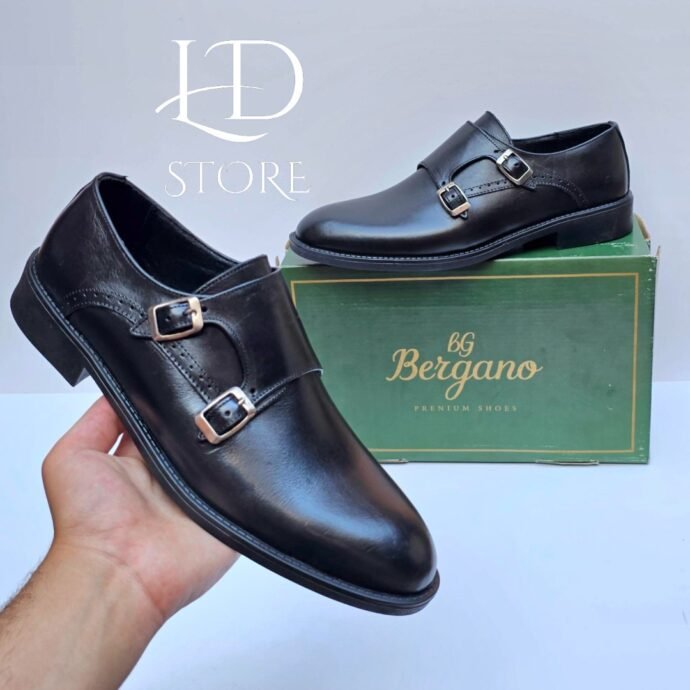 ⁦حذاء كلاسيكي 👞 من الجلد الطبيعي بتصميم ايطالي 🇮🇹⁩ - الصورة ⁦3⁩