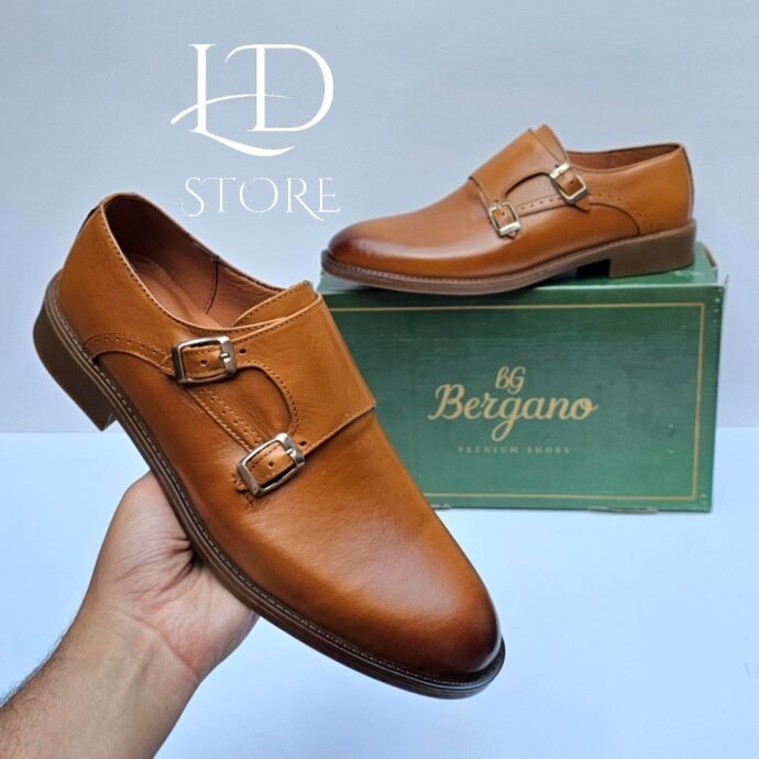 ⁦حذاء كلاسيكي 👞 من الجلد الطبيعي بتصميم ايطالي 🇮🇹⁩ - الصورة ⁦2⁩