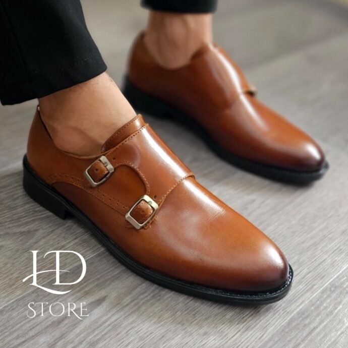 ⁦حذاء كلاسيكي 👞 من الجلد الطبيعي بتصميم ايطالي  Chaussures classiques en cuir véritable  🇮🇹⁩ - الصورة ⁦11⁩