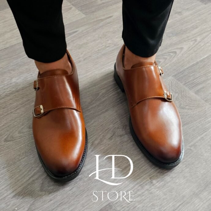 ⁦حذاء كلاسيكي 👞 من الجلد الطبيعي بتصميم ايطالي  Chaussures classiques en cuir véritable  🇮🇹⁩ - الصورة ⁦10⁩