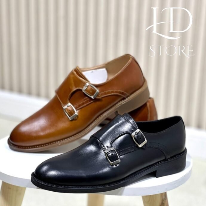 ⁦حذاء كلاسيكي 👞 من الجلد الطبيعي بتصميم ايطالي 🇮🇹⁩ - الصورة ⁦2⁩