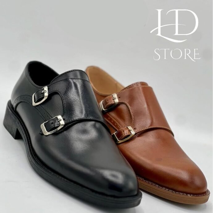 ⁦حذاء كلاسيكي 👞 من الجلد الطبيعي بتصميم ايطالي 🇮🇹⁩ - الصورة ⁦3⁩