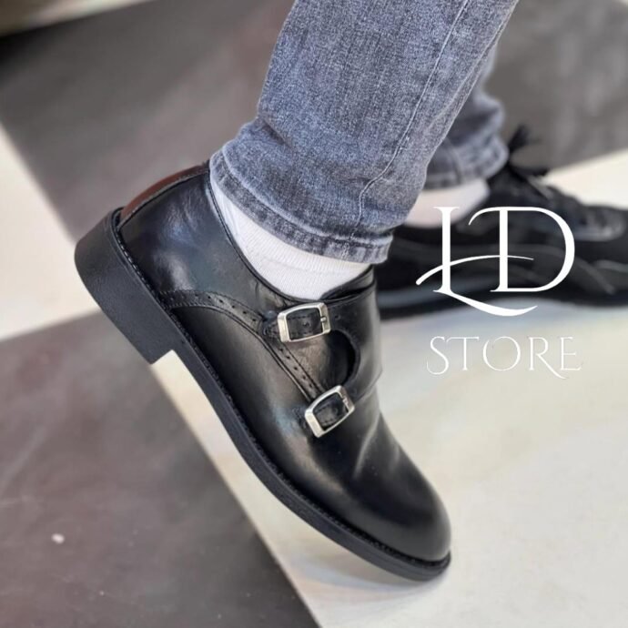 ⁦حذاء كلاسيكي 👞 من الجلد الطبيعي بتصميم ايطالي 🇮🇹⁩ - الصورة ⁦6⁩