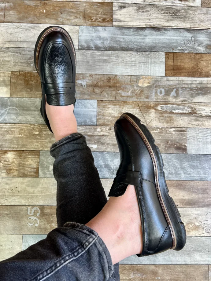 ⁦"فخامة في كل خطوة – موكاسا رجالي من الجلد الطبيعي  SPREZZATURA MOCASSIN CRISPE 👞🔥"⁩ - الصورة ⁦10⁩