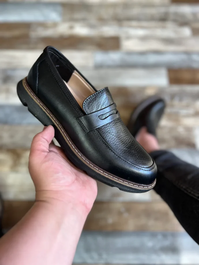 ⁦"فخامة في كل خطوة – موكاسا رجالي من الجلد الطبيعي  SPREZZATURA MOCASSIN CRISPE 👞🔥"⁩ - الصورة ⁦11⁩