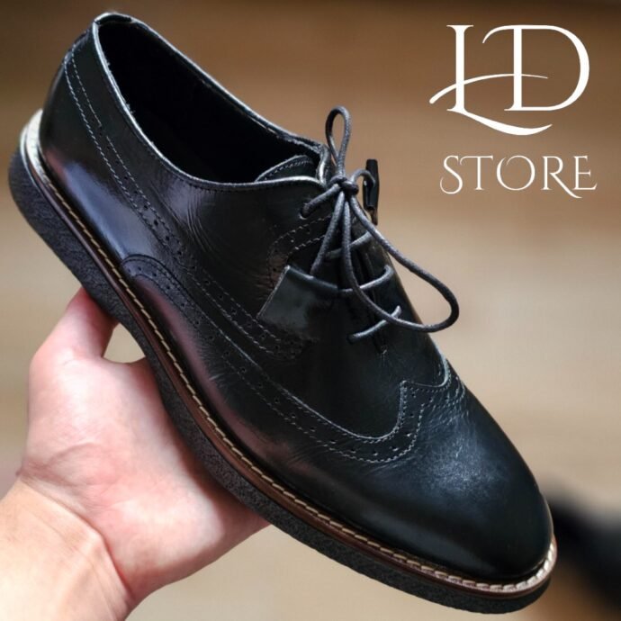 ⁦👞 حذاء كلاسيكي رجالي – راحة وأناقة تمشي معاك وين ما تروح 😍👌⁩ - الصورة ⁦9⁩