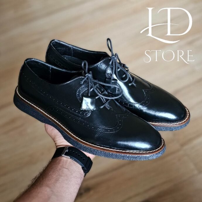 ⁦👞 حذاء كلاسيكي رجالي – راحة وأناقة تمشي معاك وين ما تروح 😍👌⁩ - الصورة ⁦4⁩