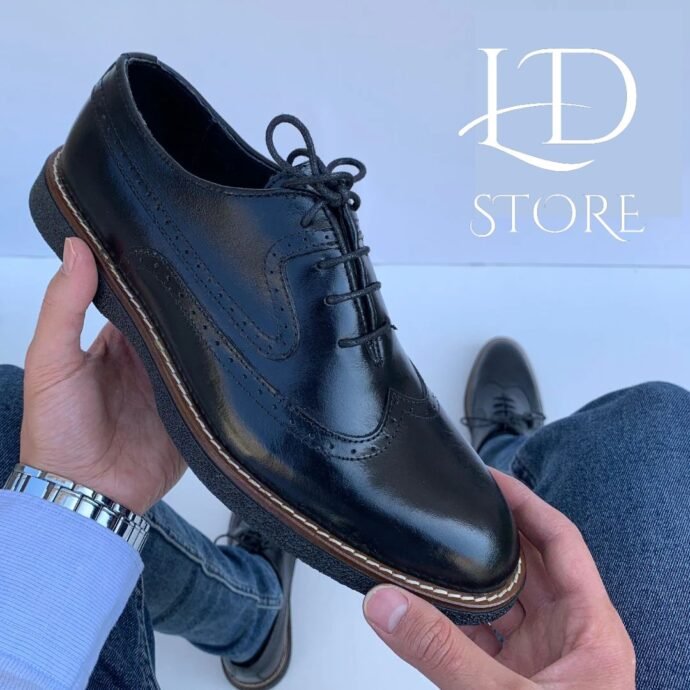 ⁦👞 حذاء كلاسيكي رجالي – راحة وأناقة تمشي معاك وين ما تروح 😍👌⁩ - الصورة ⁦10⁩