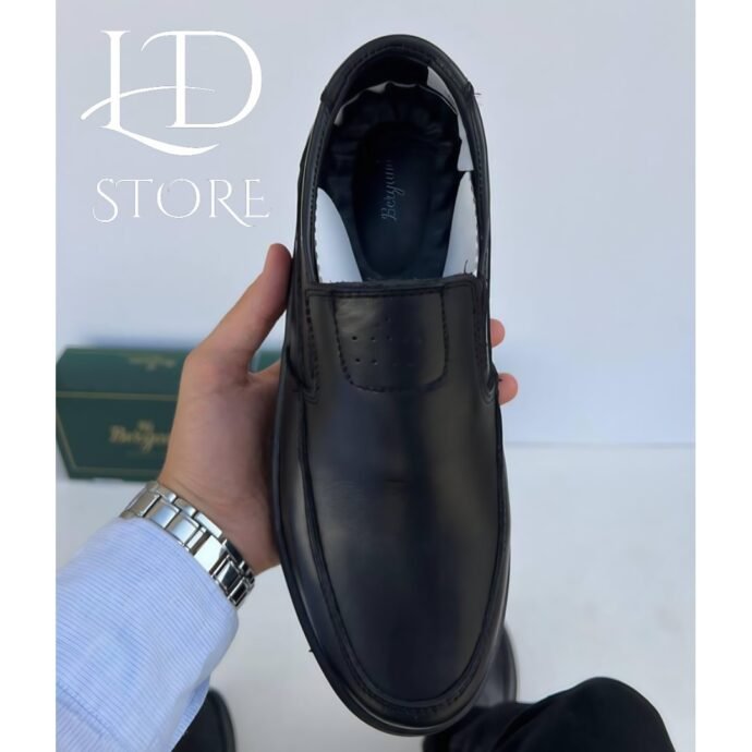 ⁦" صباط سليب أون (Slip-On) من الجلد الطبيعي ... ستيل كلاس✨ وراحة تدوم "⁩ - الصورة ⁦6⁩