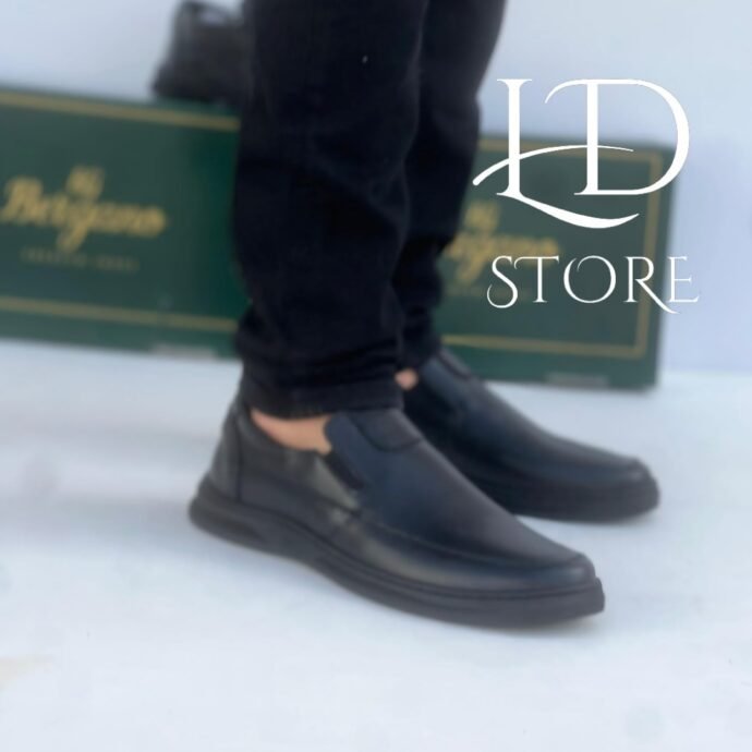 ⁦" صباط سليب أون (Slip-On) من الجلد الطبيعي ... ستيل كلاس✨ وراحة تدوم "⁩ - الصورة ⁦5⁩