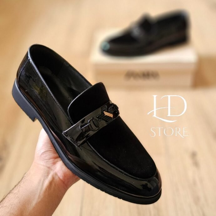 ⁦"حذاء ارماني ARMANI لامع 👞✨ البس وحدك غير بشوية صرف!"⁩ - الصورة ⁦9⁩