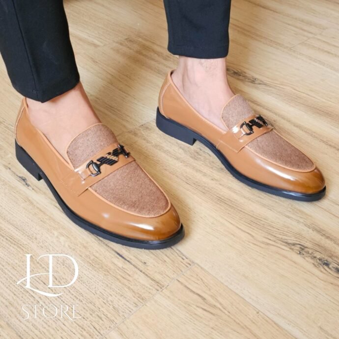⁦"حذاء ارماني ARMANI لامع 👞✨ البس وحدك غير بشوية صرف!"⁩ - الصورة ⁦5⁩
