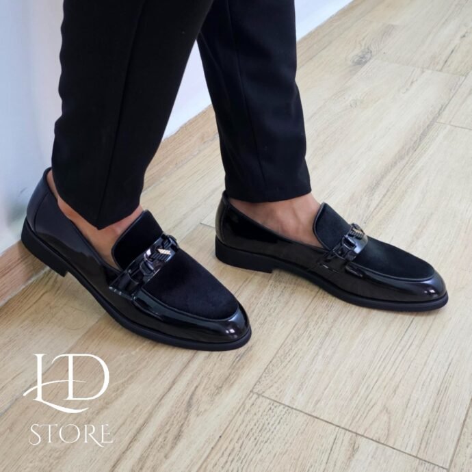 ⁦"حذاء ارماني ARMANI لامع 👞✨ البس وحدك غير بشوية صرف!"⁩ - الصورة ⁦4⁩