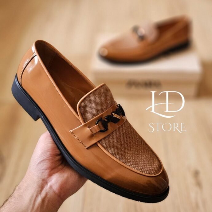 ⁦"حذاء ارماني ARMANI لامع 👞✨ البس وحدك غير بشوية صرف!"⁩ - الصورة ⁦8⁩