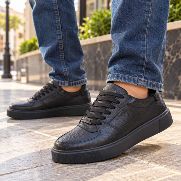 ✨👞 Chaussure Sportero REF 236 En Cuir Veritable