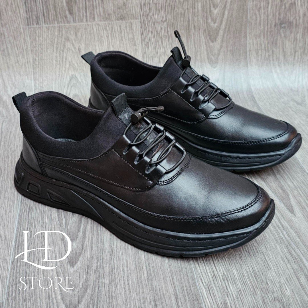 حذاء من الجلد الطبيعي سليب أون (Slip-On) ✨👞 Chaussure en cuire veritable BY VALENTIMOS - الصورة 16