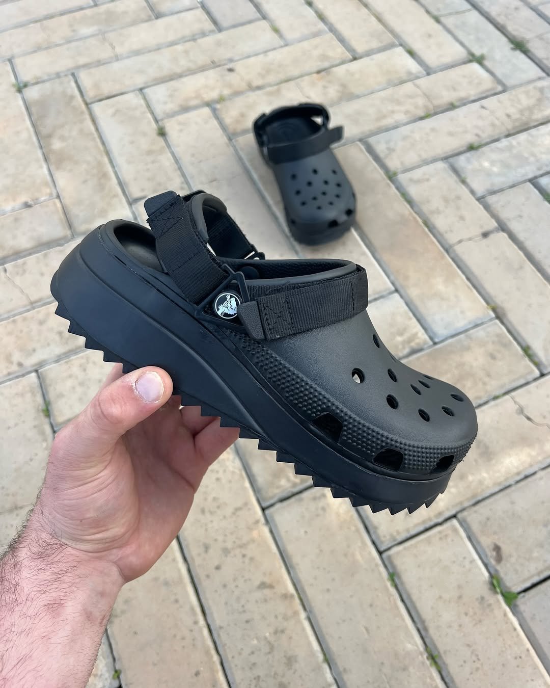 😍❤ Crocs Sabot Classic Hiker clogs avec meilleur qualité - الصورة 11
