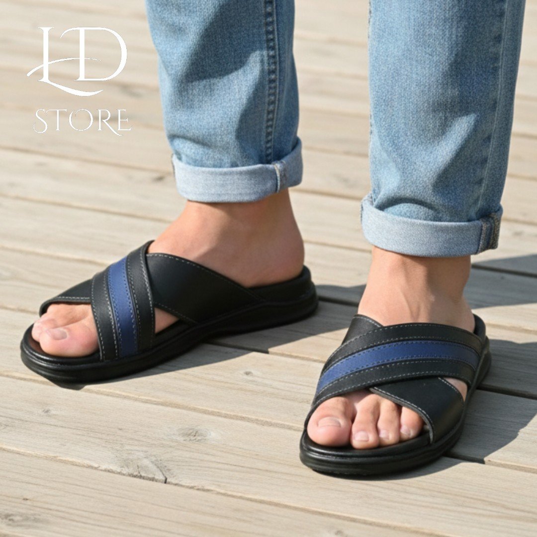 بليغة رجالية طبية من الجلد الطبيعي ✨ Bligha en cuir véritable