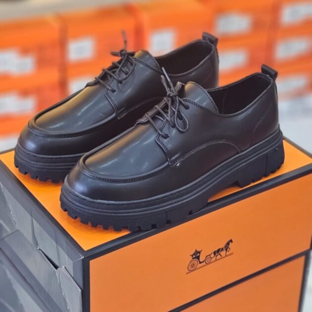 ✨DERBY SHOES SALVIANO NOIR ✨COLLECTION 2026