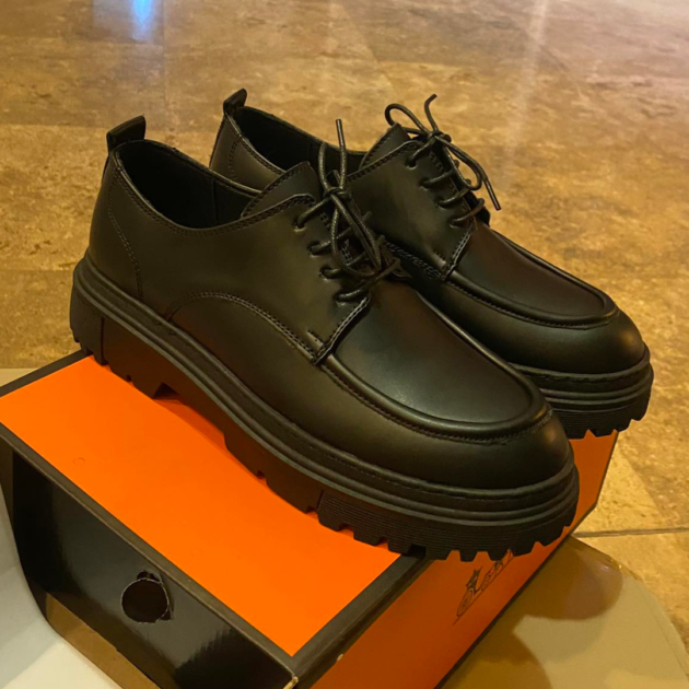 ✨DERBY SHOES SALVIANO NOIR ✨COLLECTION 2026