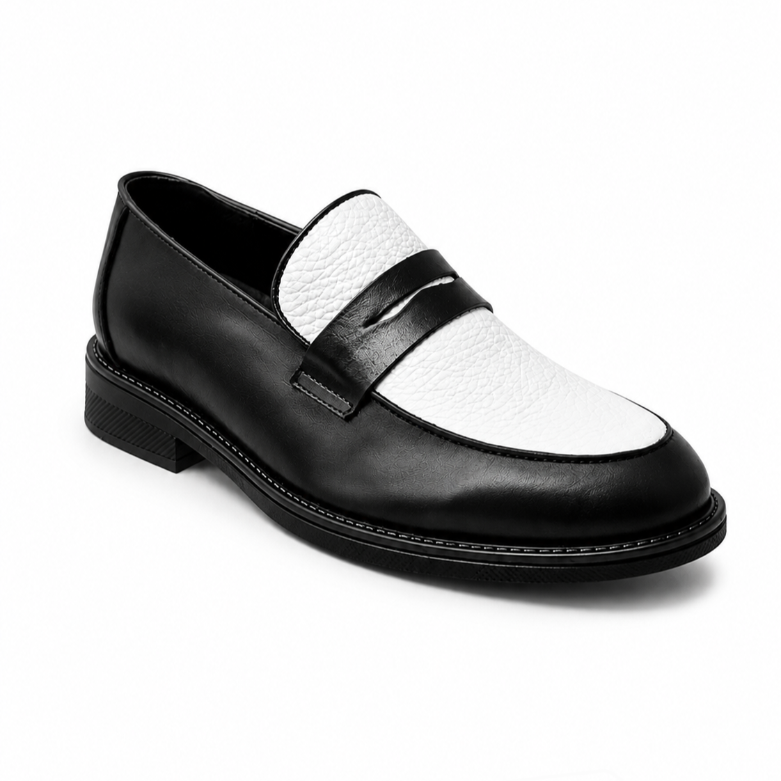 Mocassin Modèle PANDA en Cuir Véritable 100% - الصورة 6