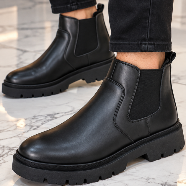 CHELSEA BOOTS HOMME NOIR 🖤 TENDANCE 2026