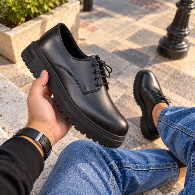 Derby Shoes Salviano – Élégance Et Confort