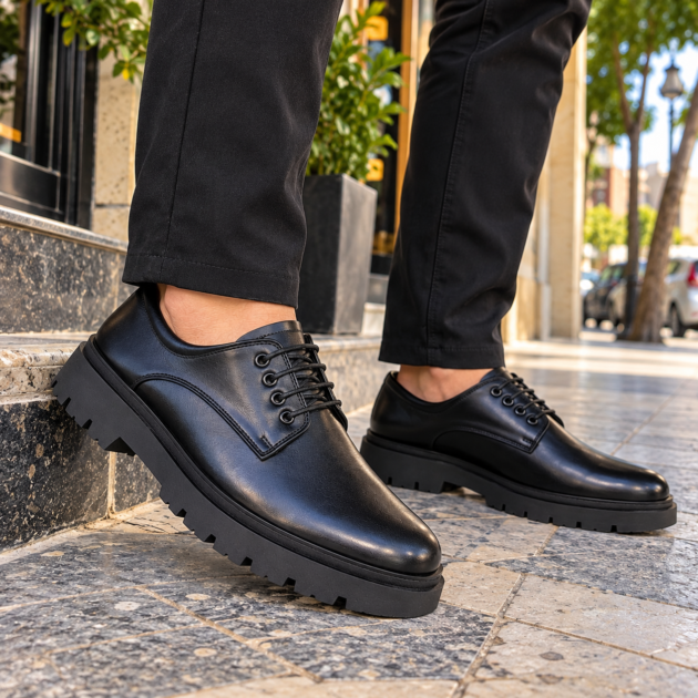 DERBY SHOES NOIR 🖤 TENDANCE 2026