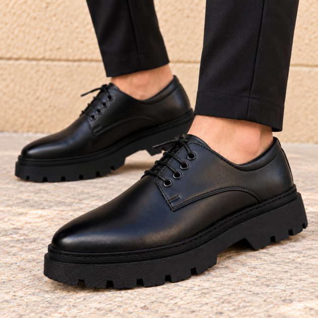 DERBY SHOES NOIR 🖤 TENDANCE 2026
